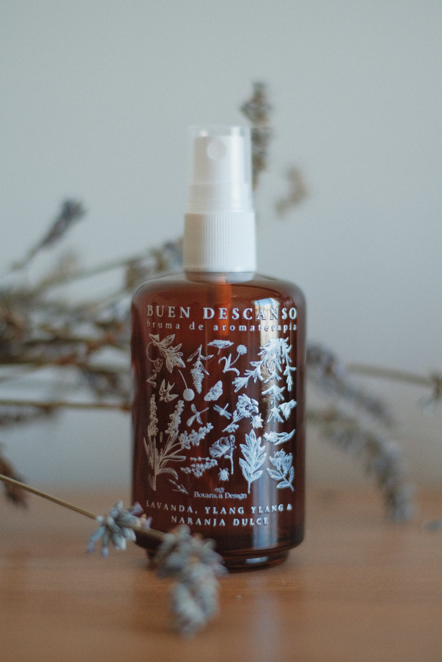 Buen descanso | bruma de aromaterapia ambiental y textil | relajante