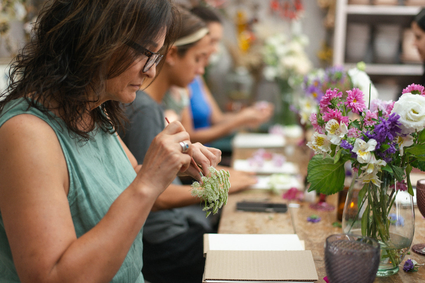 Taller presencial de prensado botánico | 27 de julio, Vitacura