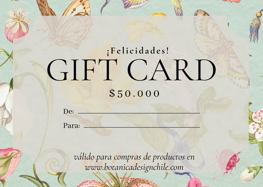 Gift card $50.000