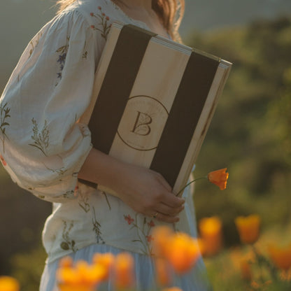 Prensa botánica mediana