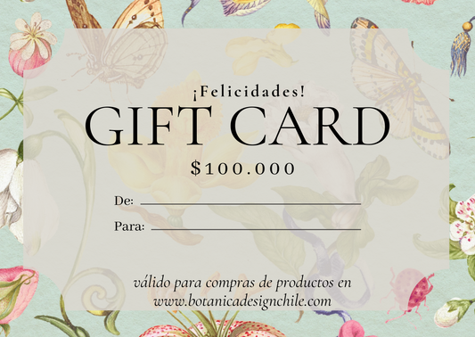 Gift card $100.000