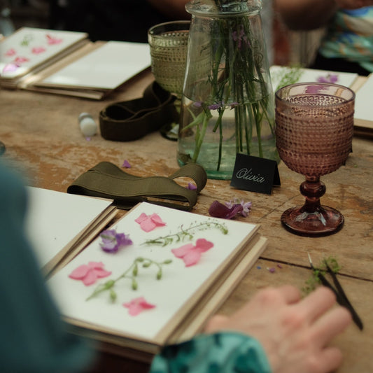 Taller presencial de prensado botánico | sábado 18 de abril, Vitacura