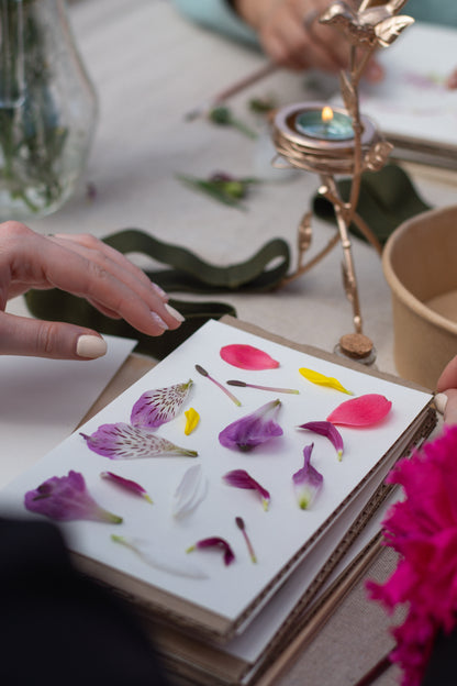 Taller presencial de prensado botánico | Sábado 22 de junio, Temuco