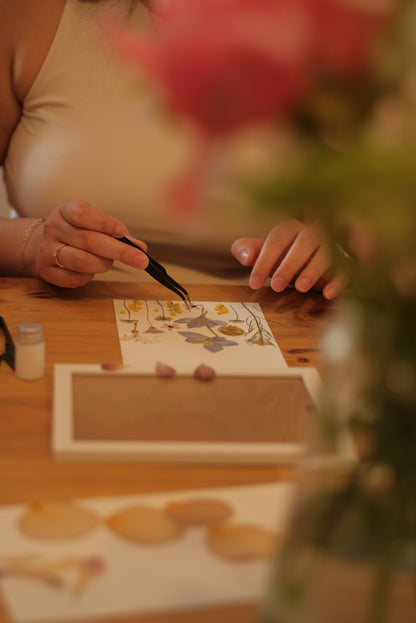 Taller presencial de prensado botánico | sábado 11 de abril, Viña del Mar