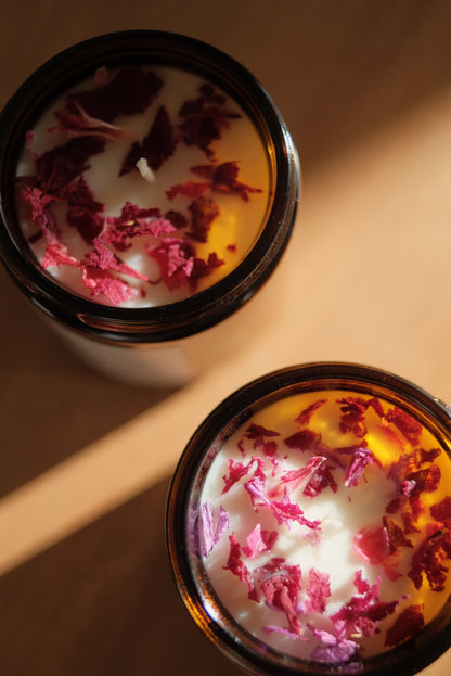 Vela aromática cera de soja