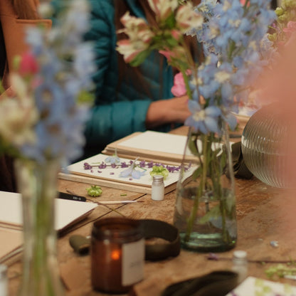 Taller presencial de prensado botánico | sábado 21 de marzo, Vitacura